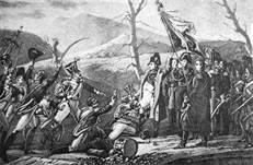 Napoléon dans les Alpes marche