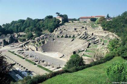 Le Théâtre Gallo-Romain de Fourvière – crédit ville de Lyon Le Théâtre Gallo-Romain de Fourvière  - ville de Lyon